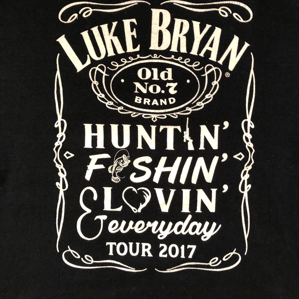 Luke Bryan tour shirt